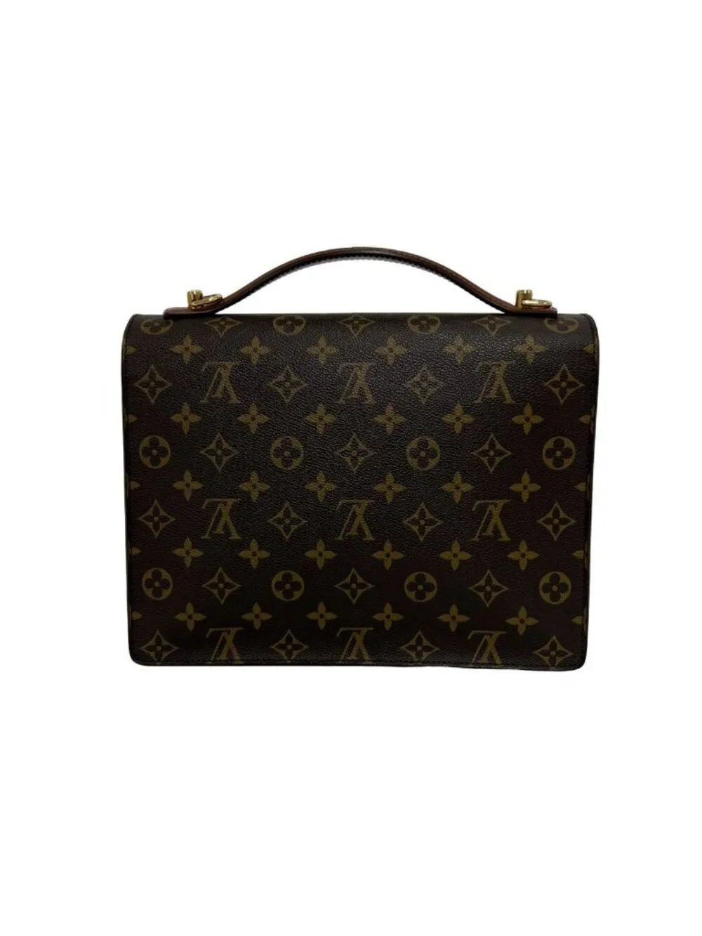 Louis Vuitton Almost with Key Vintage Monceau Monogram Leather 2-Way Shoulder